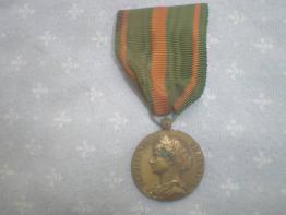 Médaille commémorative de la Campagne d'Italie 1859 attribuée Jonot 7856 LOT 19 | Puces Privées