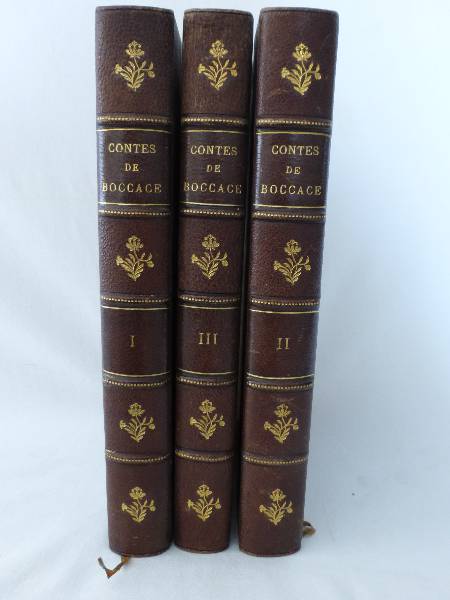 No - 135 -  Contes de Boccace en trois tomes, Romans , Livres | Puces Privées