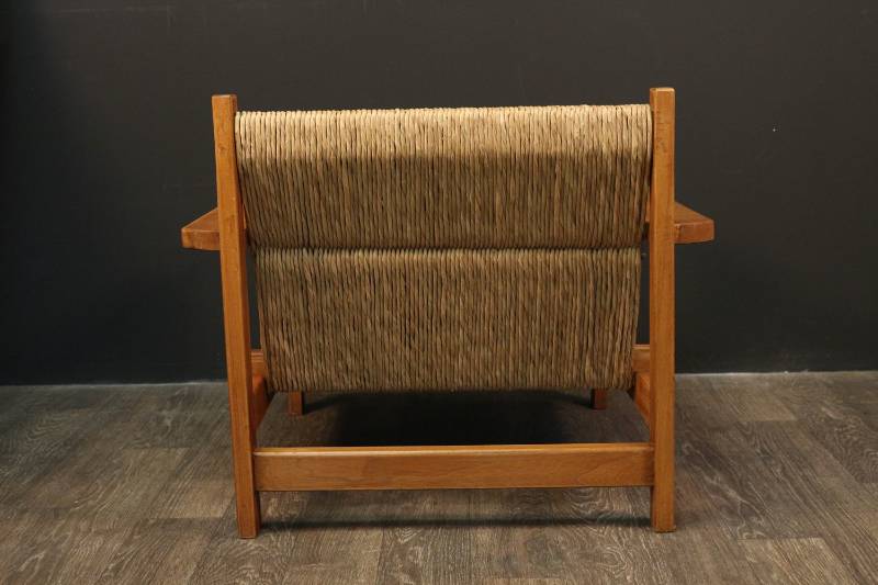 Large Paire de fauteuils attribué a Francis Jourdain 1940, Fauteuils, Sièges | Puces Privées