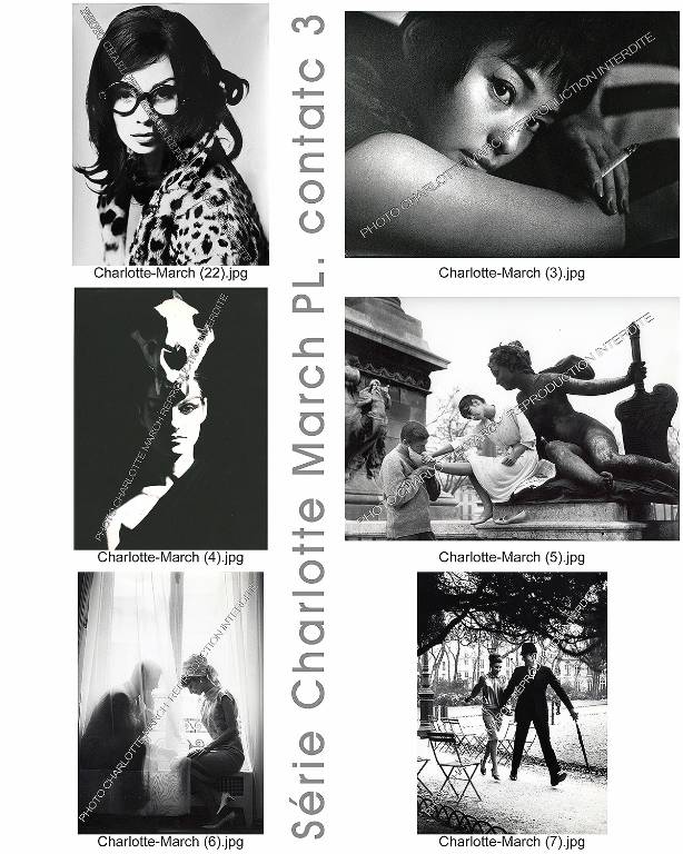 Lot de 30 tirages argentiques vintage de la photographe allemande Charlotte March, Photos, Image | Puces Privées
