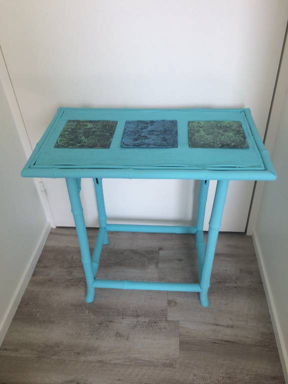 Bleu des mers du Sud, Tables basses, Mobilier | Puces Privées