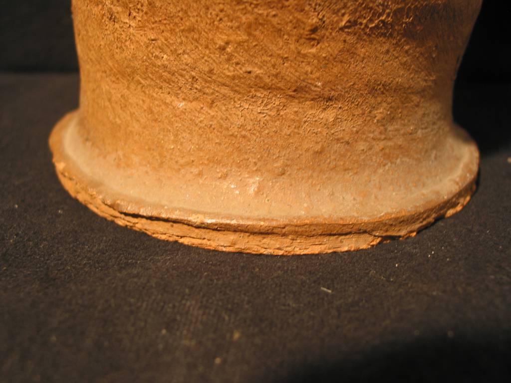 Marotte en terre cuite de dentelière XIXème de MENIGOUTE, Art populaire, Collections | Puces Privées