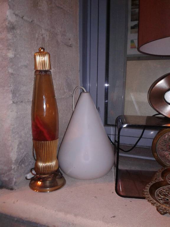 lampe à lave vintage, Lampes, Luminaires