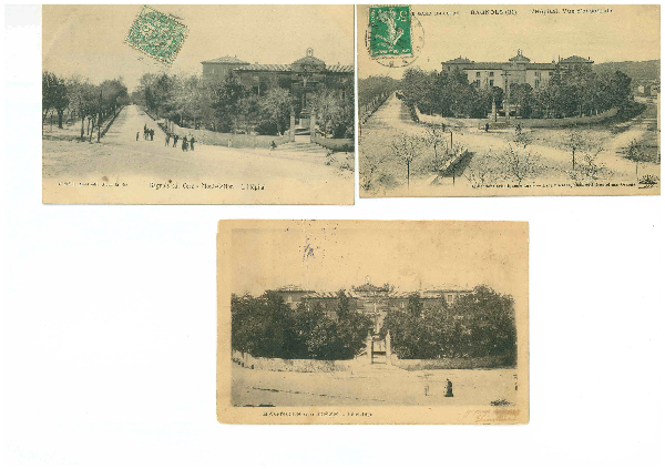 Cartes postales de l'hôpital de Bagnols-sur-cèze. | Puces Privées