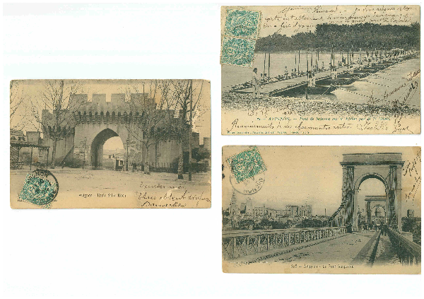 3 cartes postales d' Avignon | Puces Privées