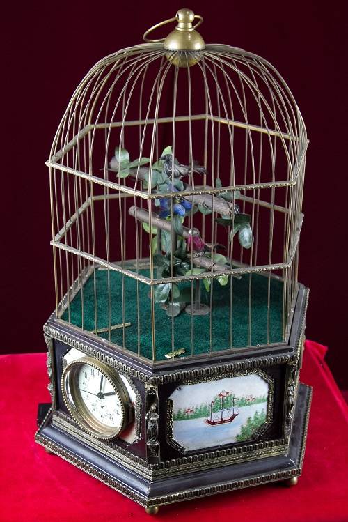 Cage à Oiseaux Musicale d'Exception | Puces Privées