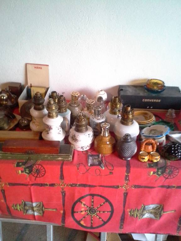 lot de 7 lampes et 6  lampes berger | Puces Privées