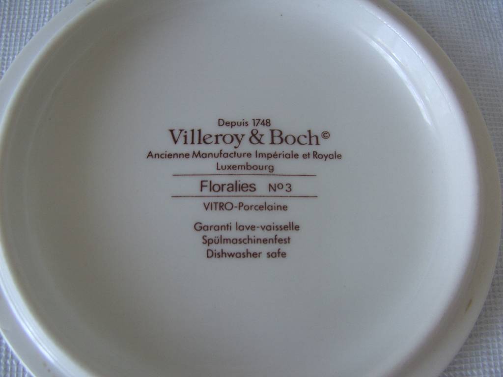 Bonbonniere Boite de Villeroy Boch * Floralies Nr. 3 | Puces Privées