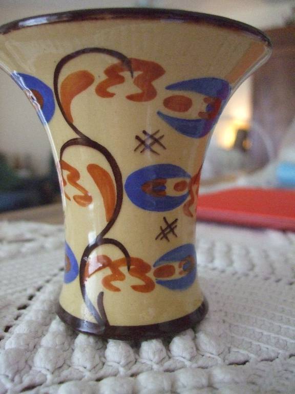 petit vase art deco bavaria céramique signé, numéroté | Puces Privées