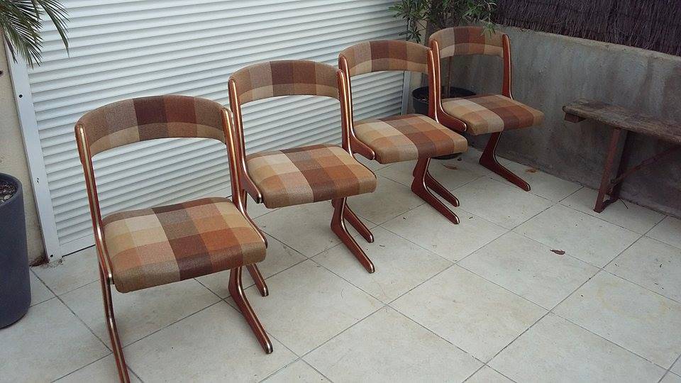 Lot chaises (4)  style 