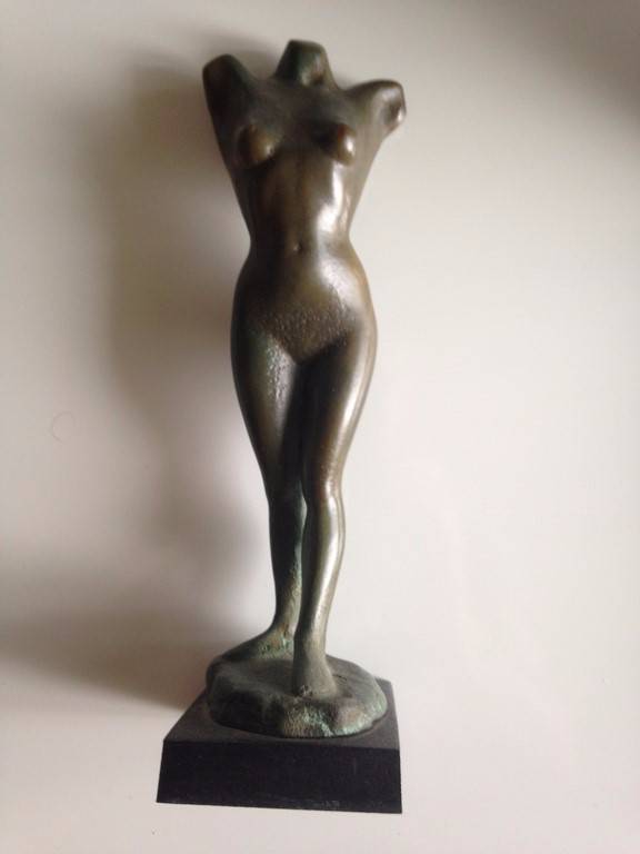 Bronze Nue féminin G; vieillevie (1939-1992) | Puces Privées