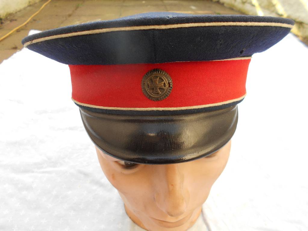 casquette allemande de sous officier reserviste du 14 hussard guillaume 1 guerre 1870 a 1871 | Puces Privées