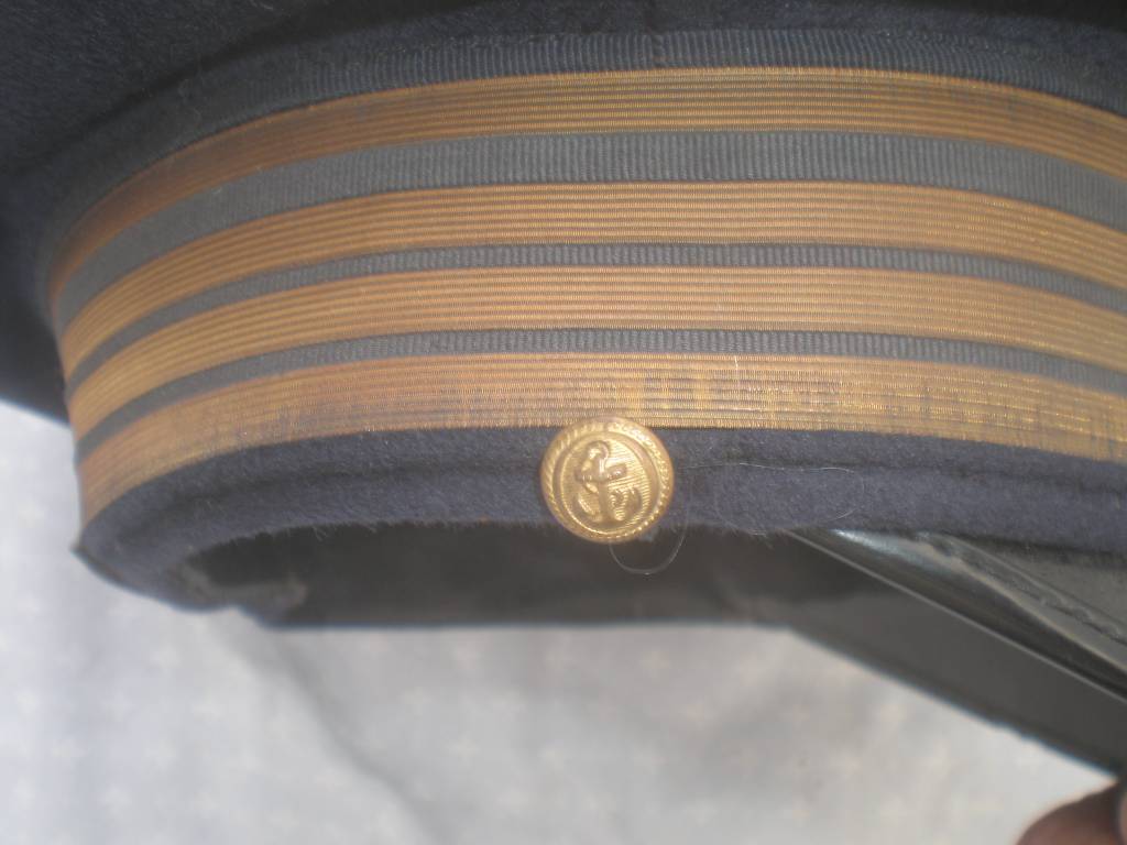 casquette d officier de marine francaise | Puces Privées
