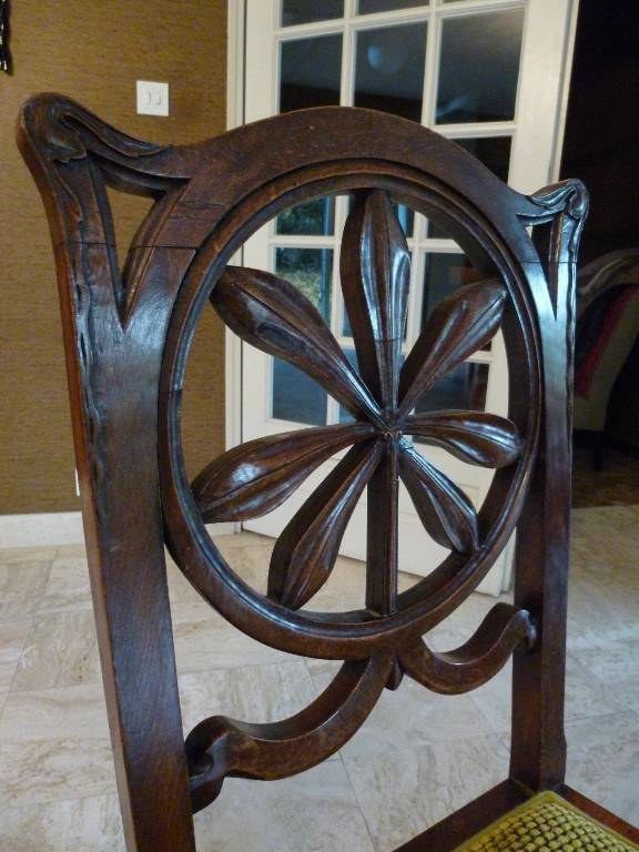 Paire de chaises Art Nouveau | Puces Privées