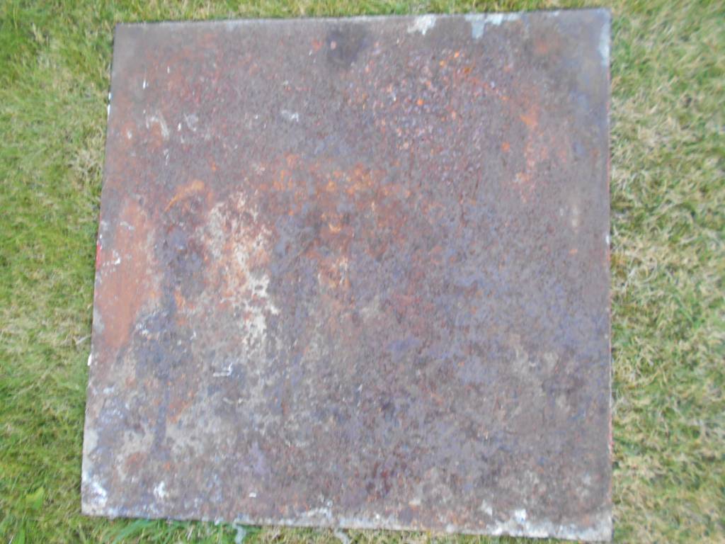 plaque de chemine au zouave | Puces Privées