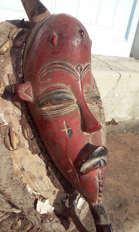 ART AFRICAIN : MASQUE GOURO, CÔTE d'IVOIRE | Puces Privées