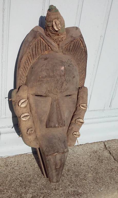 ART AFRICAIN : MASQUE DAN FEU, CÔTE d'IVOIRE | Puces Privées