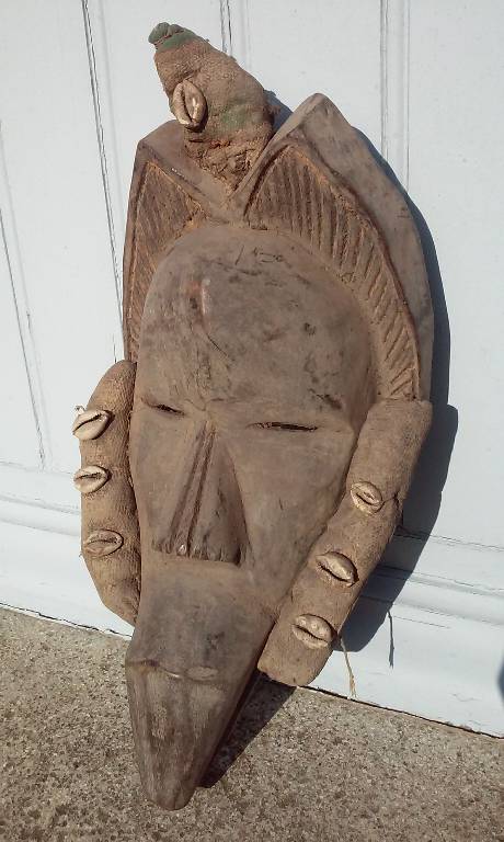 ART AFRICAIN : MASQUE DAN FEU, CÔTE d'IVOIRE | Puces Privées