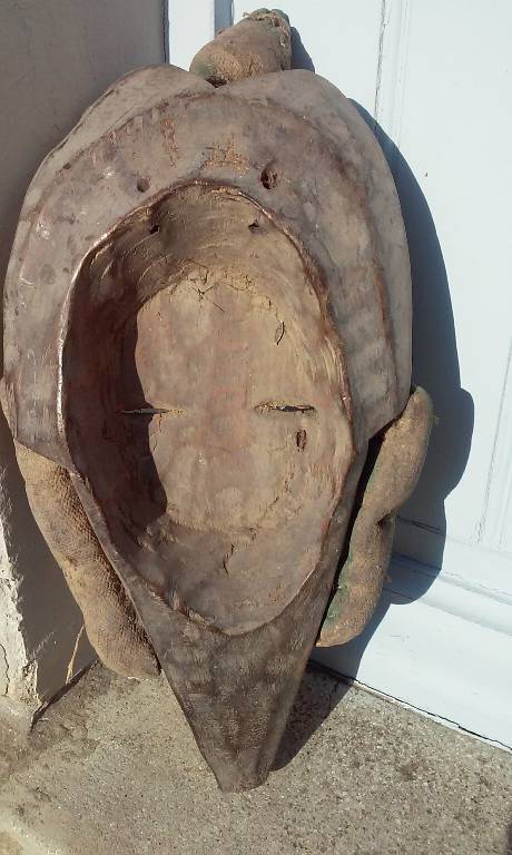 ART AFRICAIN : MASQUE DAN FEU, CÔTE d'IVOIRE | Puces Privées