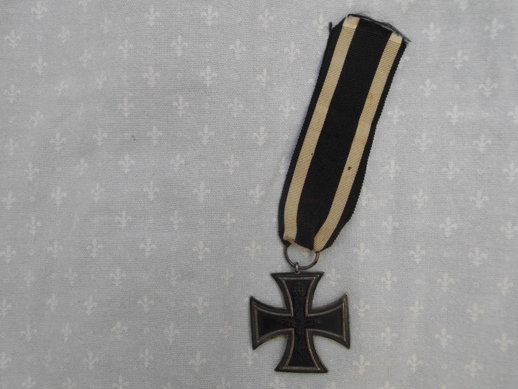 croix de fer allemande de 2 classe de 1 guerre | Puces Privées