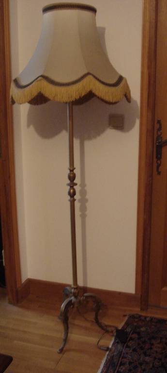 Lampadaire bronze | Puces Privées